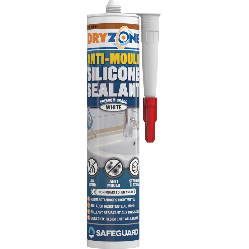 Dryzone Anti-Mould Sealant 310ml White