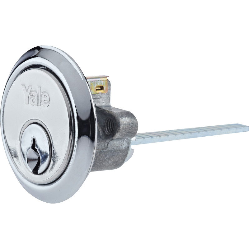 Yale Nightlatch Replacement Cylinder Satin Chrome