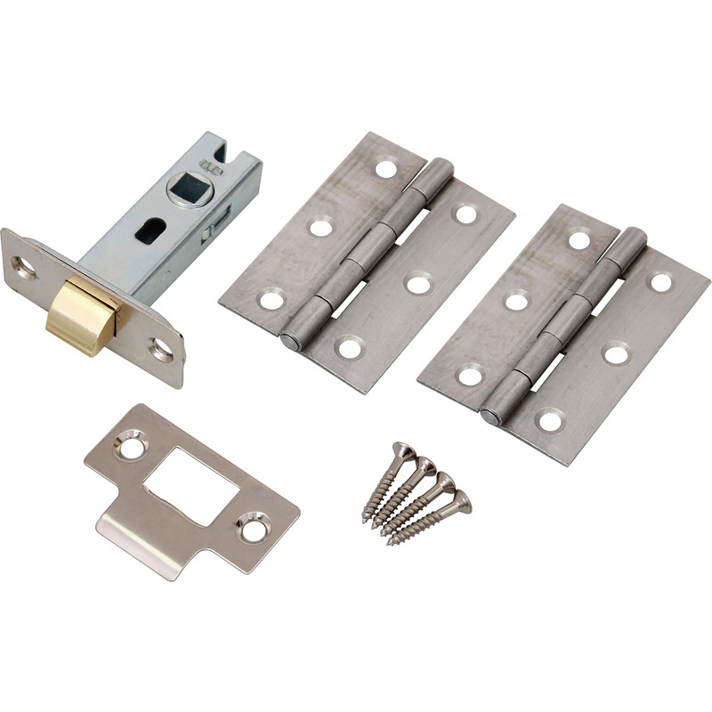 Latch Pack Satin Chrome