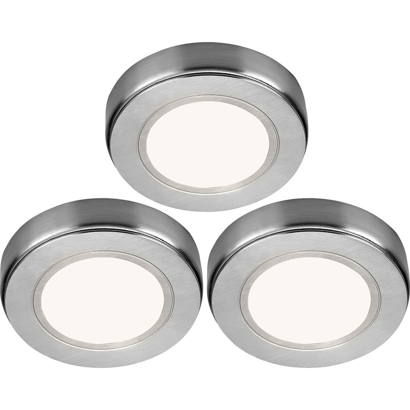 Sensio LED Low Voltage Round Under Cabinet Light 24V Warm White 80lm