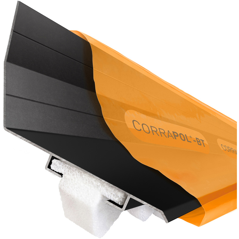 Corrapol-BT Wall Top Flashing 6m Black