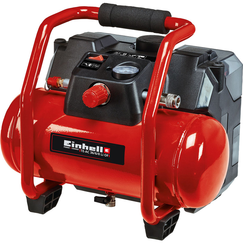 Einhell PXC 6L 36V (2x18V) Oil Free Air Compressor Body Only