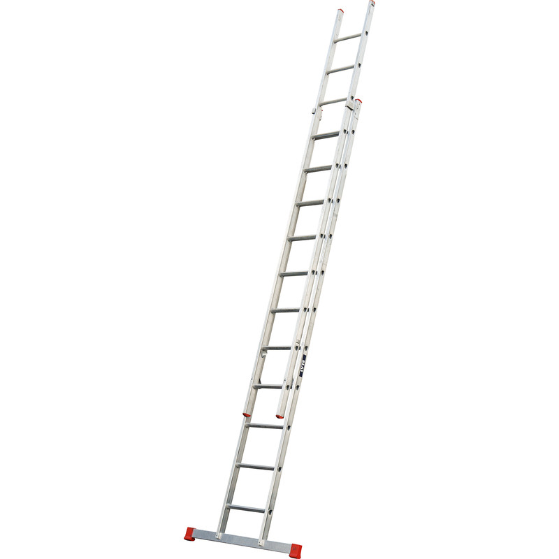 Lyte Domestic Extension Ladder 2 Section, Closed Length 3.3m