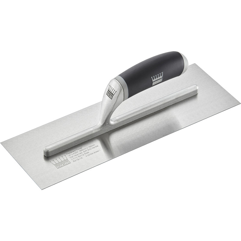 Ragni Soft Grip Skimming Trowel 14" Carbon Steel