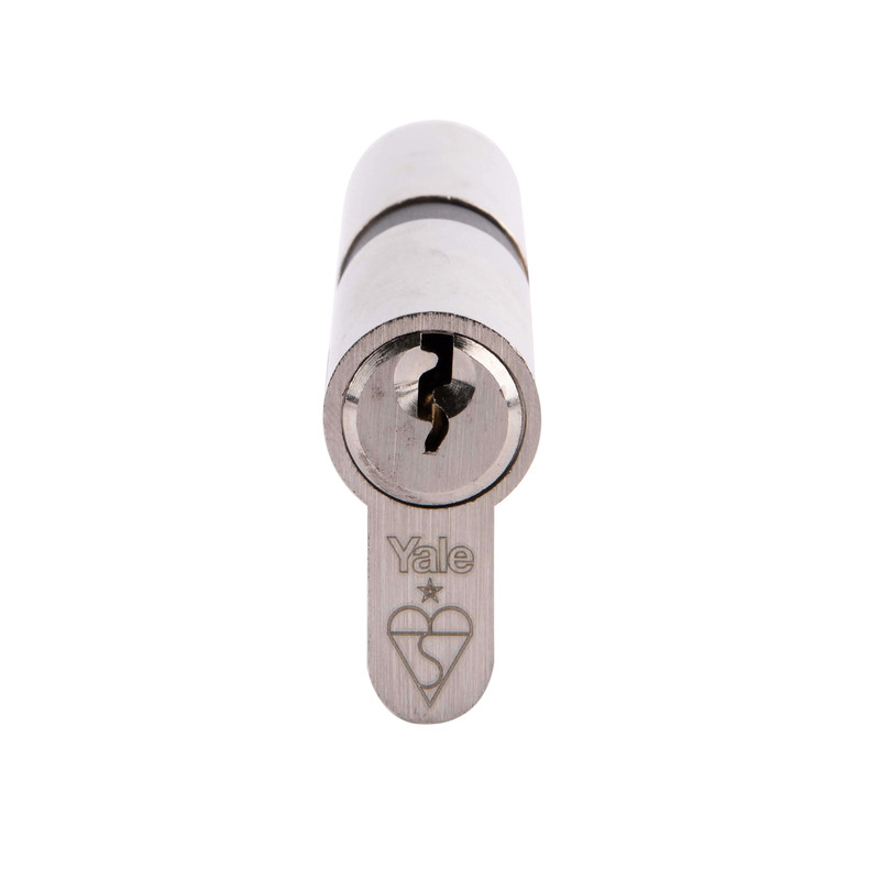Yale 1 Star 6 Pin Double Euro Cylinder 40-10-50mm Nickel