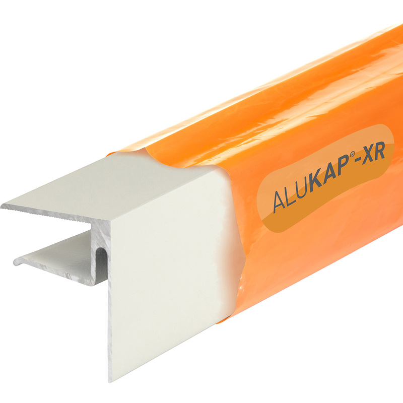 Alukap-XR Sheet End Stop Bar for Axiome Sheets 16mm x 4.8m White