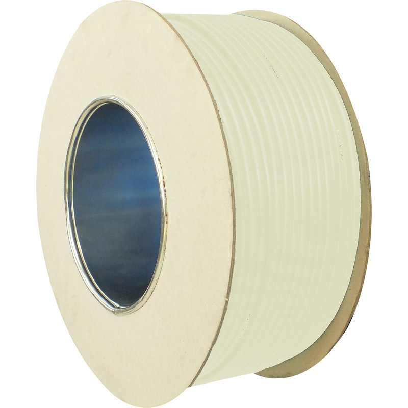 Doncaster Cables Coaxial Satellite Cable (CT100) White 100m Drum