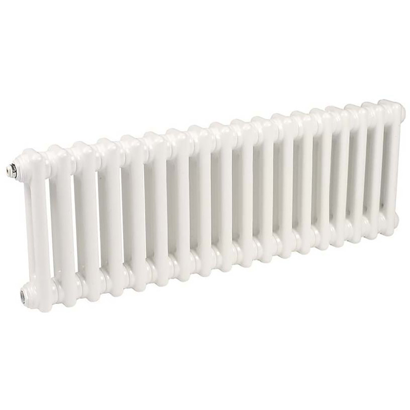 Arlberg 2 Column Horizontal Radiator 300 x 854mm 1458Btu White
