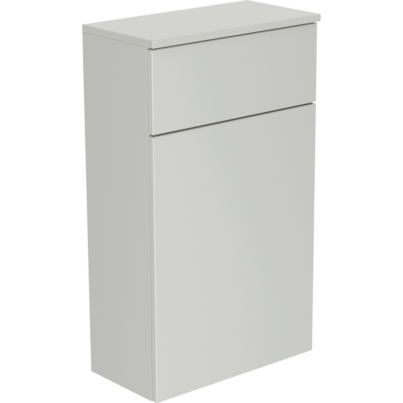 Newland WC Unit and Worktop Pearl Grey 500mm