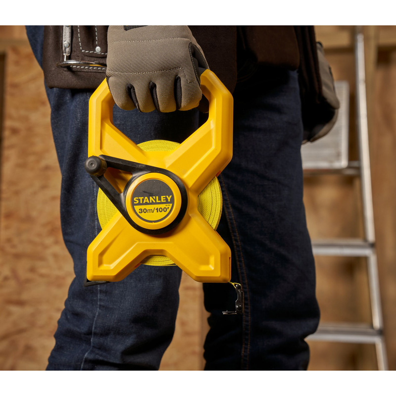 Stanley Open Reel Fibreglass Tape 30m