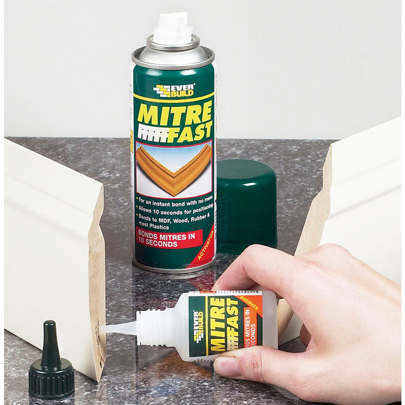 Mitre Adhesive Kit 50g + 200ml