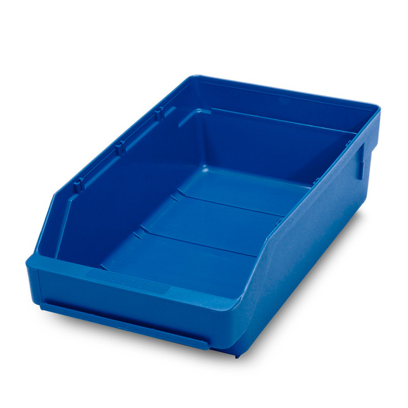 Blue Shelf Bin 300 x 180 x 95mm