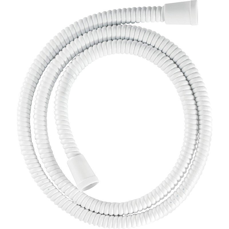 Croydex White PVC Shower Hose 7mm x 1.25m