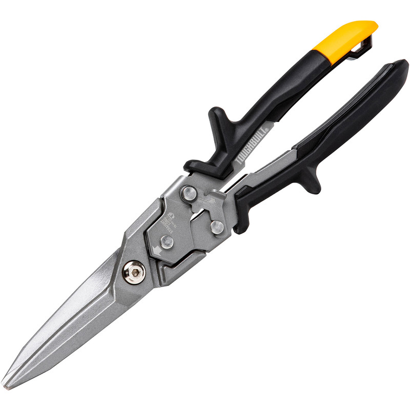 Toughbuilt Long Cut Aviation Snips Straight