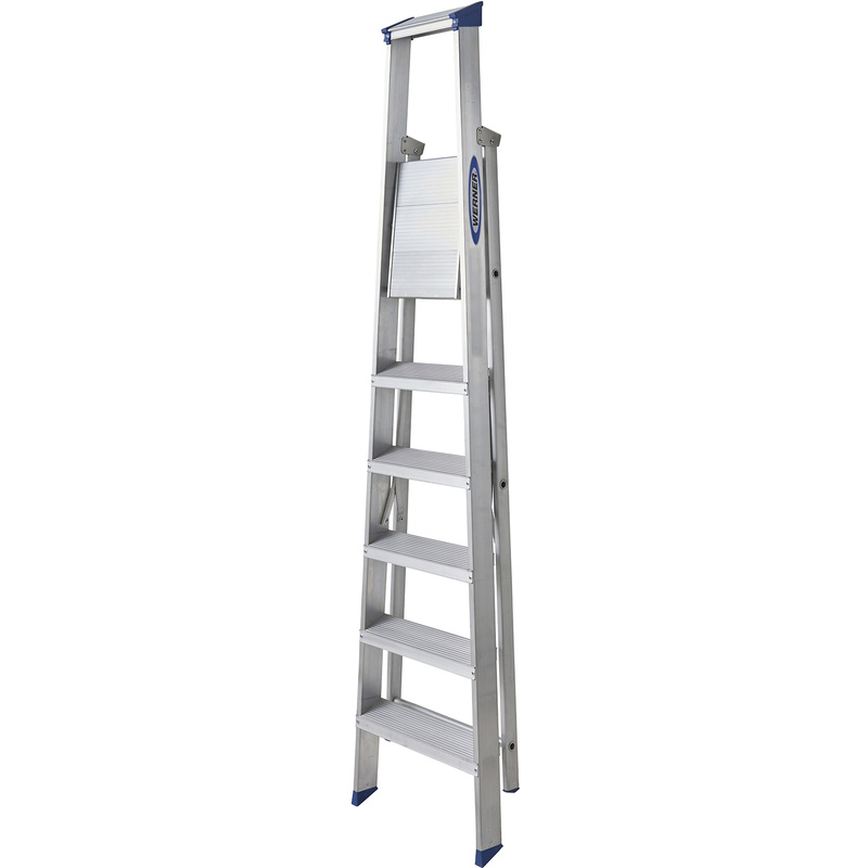 Werner Mastertrade Platform Stepladder 6 Tread