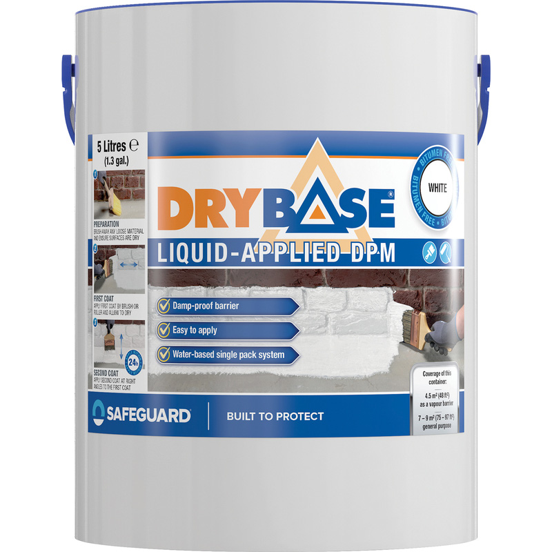 Drybase Liquid Damp-proof Membrane 5L White