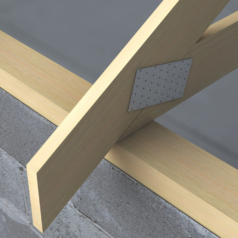 Galvanised Nail Plate 100 x 200mm