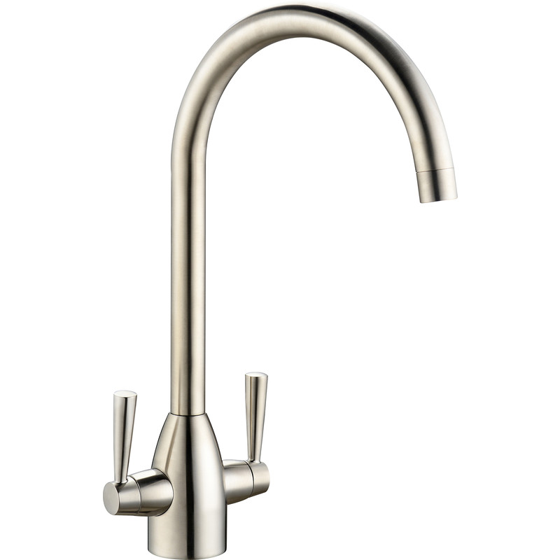 Deva Snowdon Mono Mixer Kitchen Tap Brushed Chrome