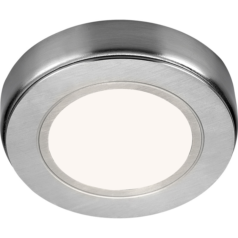 Sensio LED Low Voltage Round Under Cabinet Light 24V Warm White 80lm Fitting Only