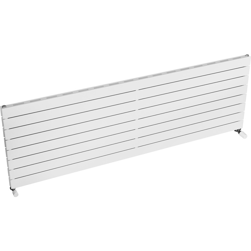 Ximax Oxford Slim Duo Horizontal Designer Radiator 595 x 1800mm 5635Btu White