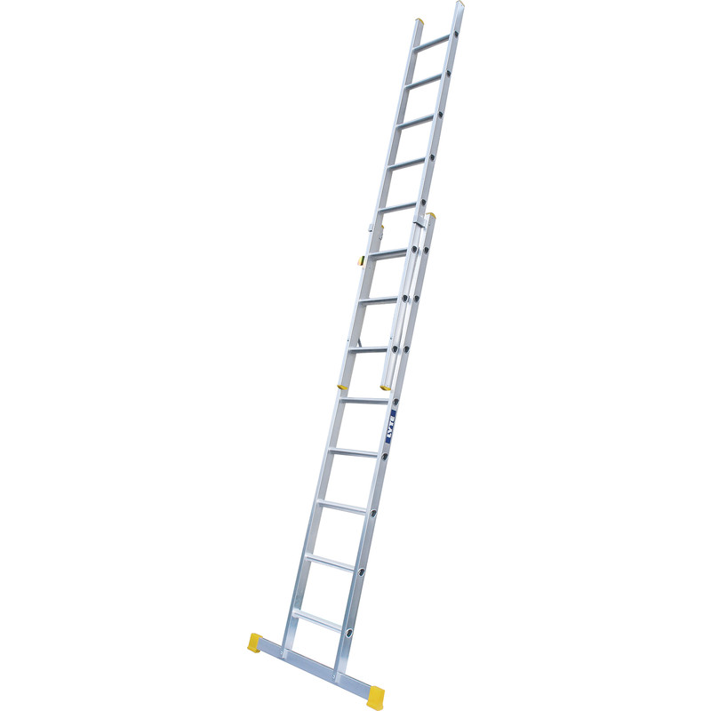 Lyte Trade Extension Ladder 2 section, Closed length 2.42m