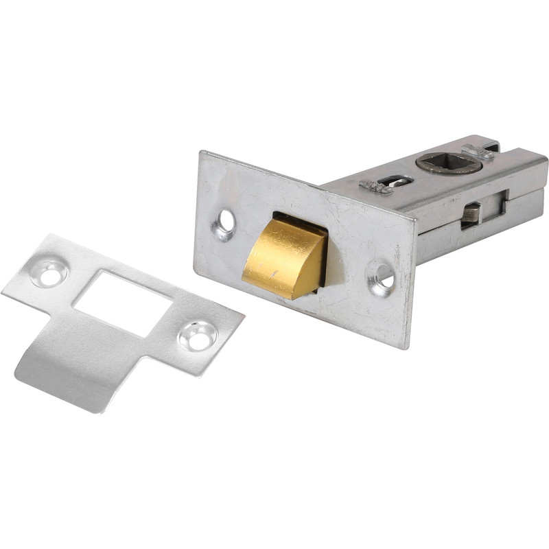 Tubular Latch 75mm Nickel