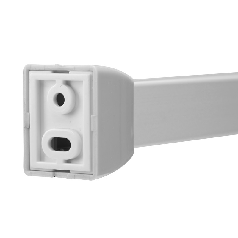 Croydex Slenderline Shower Track Kit Chrome