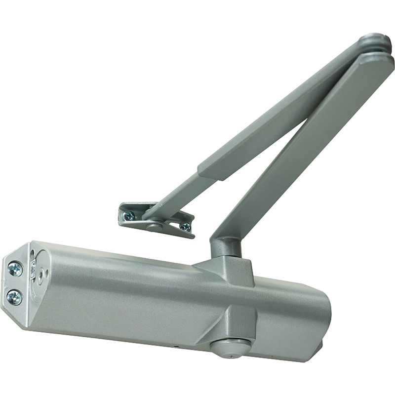 Rutland TS.5204 Door Closer Silver Size 2-4
