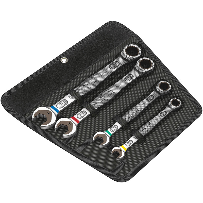 Wera Joker Combination Ratchet Wrench 4 Piece Set