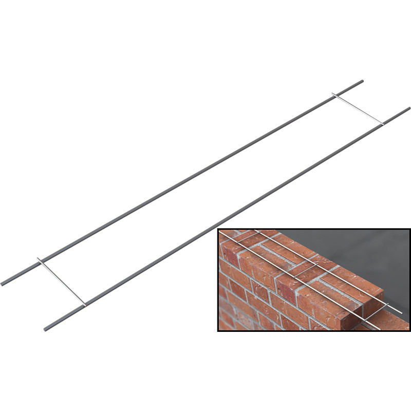 Stainless Steel Structural Bed Joint Reinforcement 60mm x 3mm x 2.7m