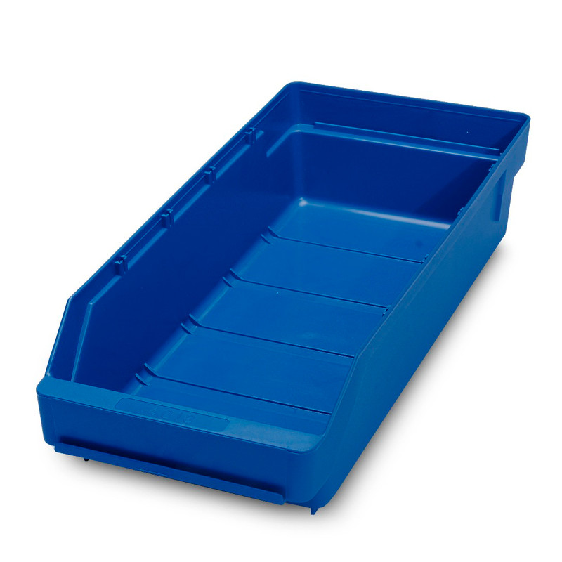 Blue Shelf Bin 400 x 180 x 95mm