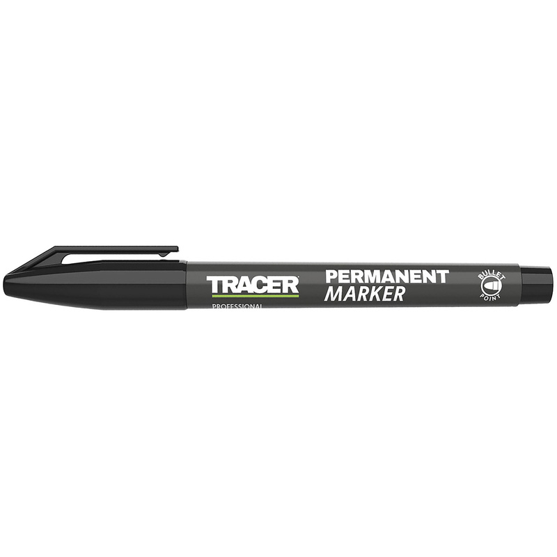 Tracer Permanent Marker Fine Black