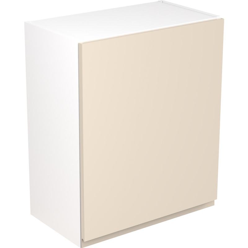 Kitchen Kit Flatpack J-Pull Kitchen Cabinet Wall Unit Super Gloss Cashmere 600mm