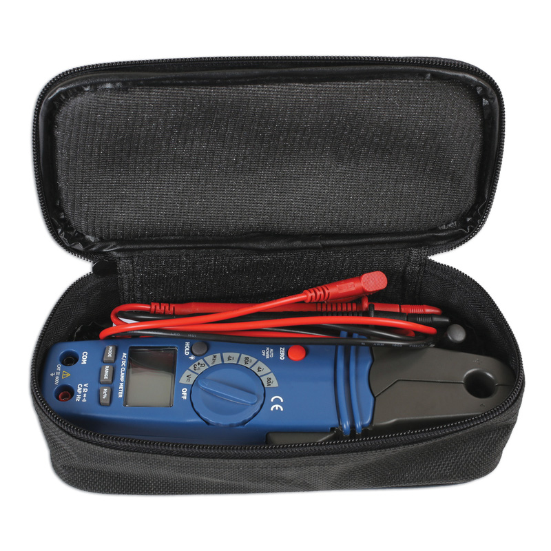 Laser Mini AC/DC Digital Clamp Meter CAT III 80A