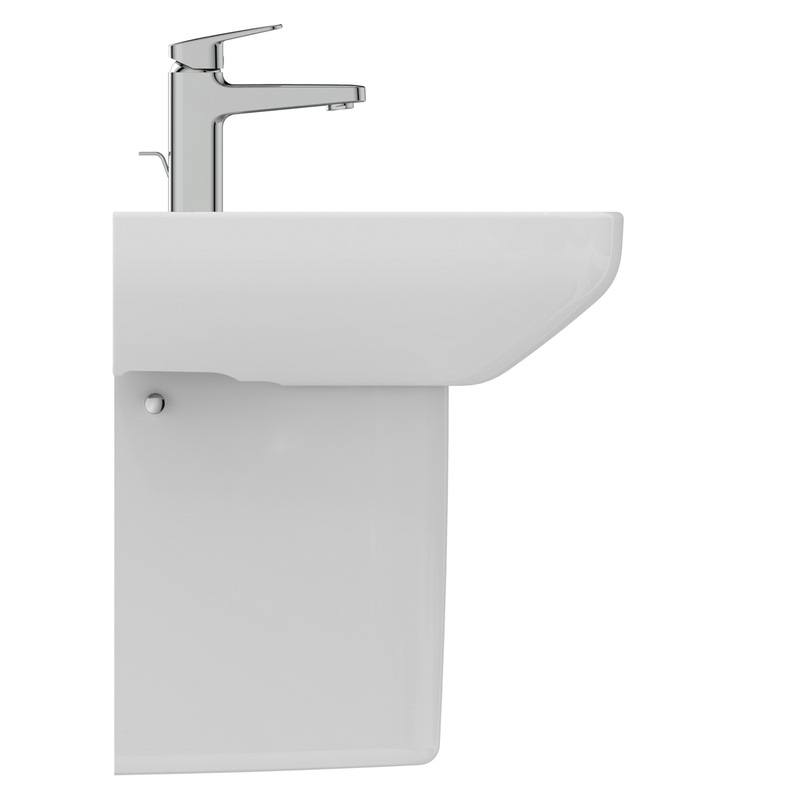 Ideal Standard i.life Basin and Semi-Pedestal 55cm 1 Tap Hole