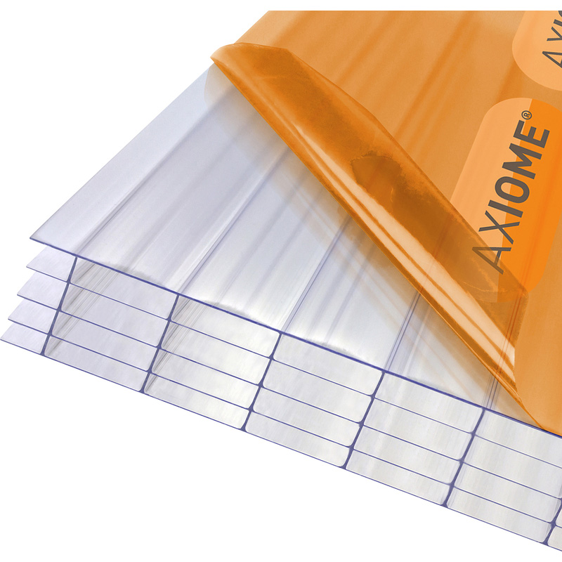 Axiome 25mm Polycarbonate Clear Fivewall Sheet 690 x 2000mm