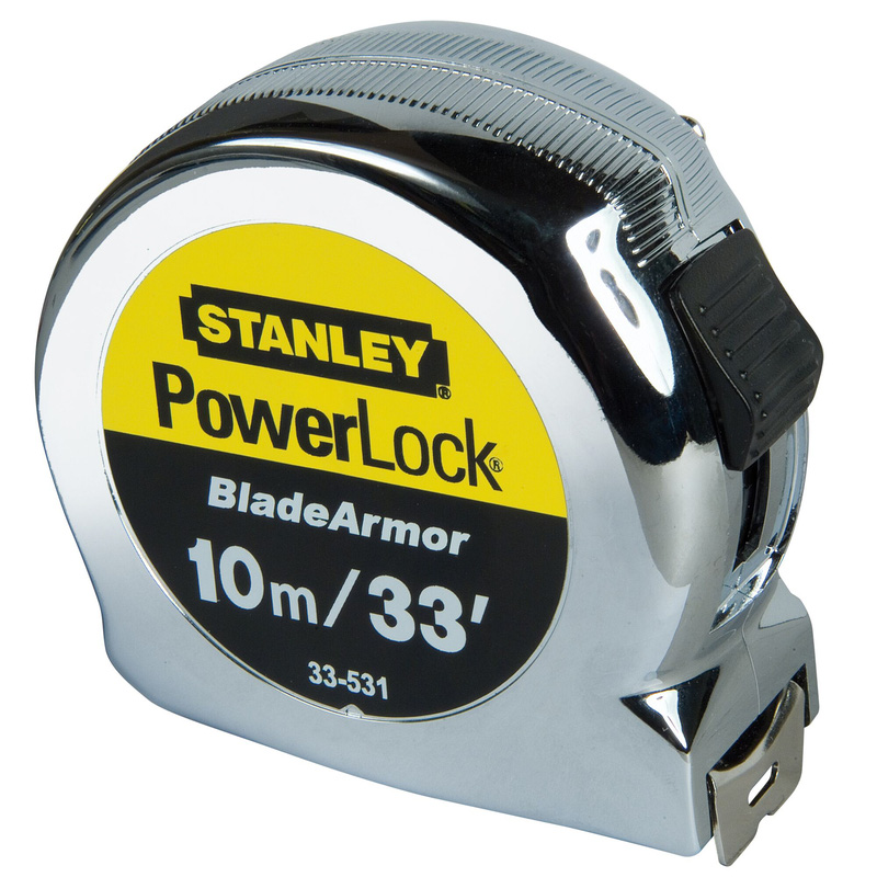 Stanley Micro Powerlock Tape Measure 10m/33'