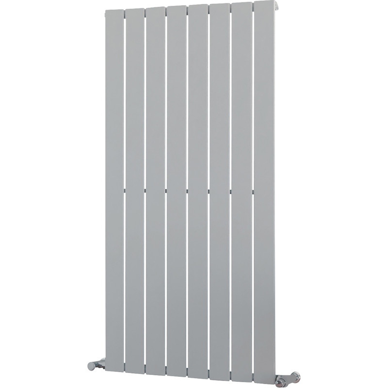 Ximax Oxford Single Designer Radiator 1200 x 595mm 2614Btu Silver