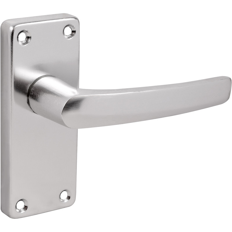 Contract Aluminium Door Handles Latch Polished