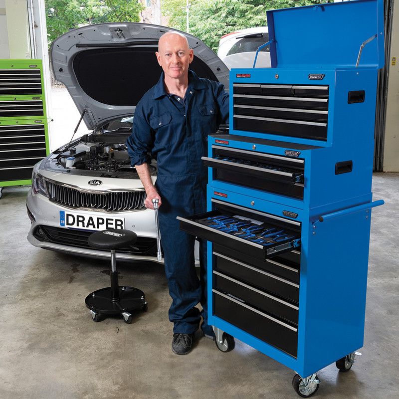 Draper Combination Roller Cabinet and Tool Chest 26" 16 drawer