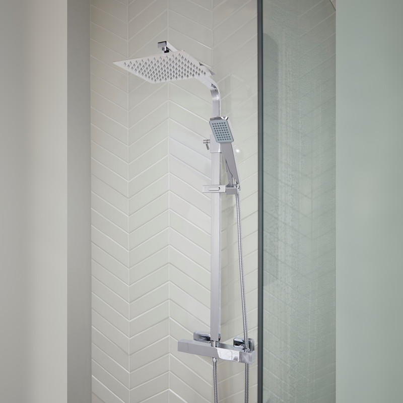 Orkney 2 Thermostatic Bar Diverter Mixer Shower