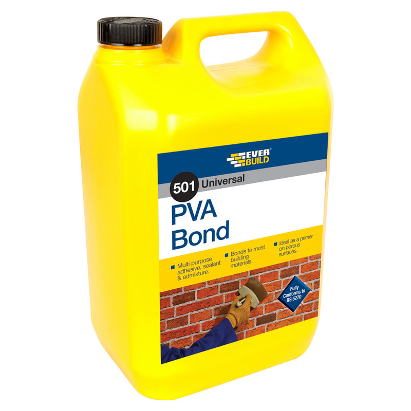 Everbuild 501 PVA Bonding Agent 5L
