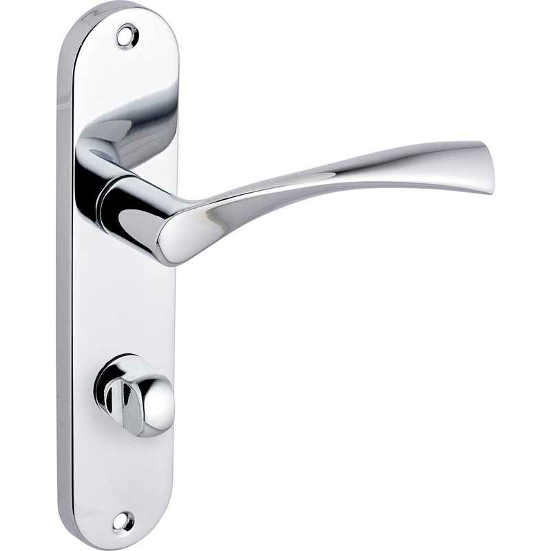 Designer Levers Marvel Door Handles Polished Bathroom