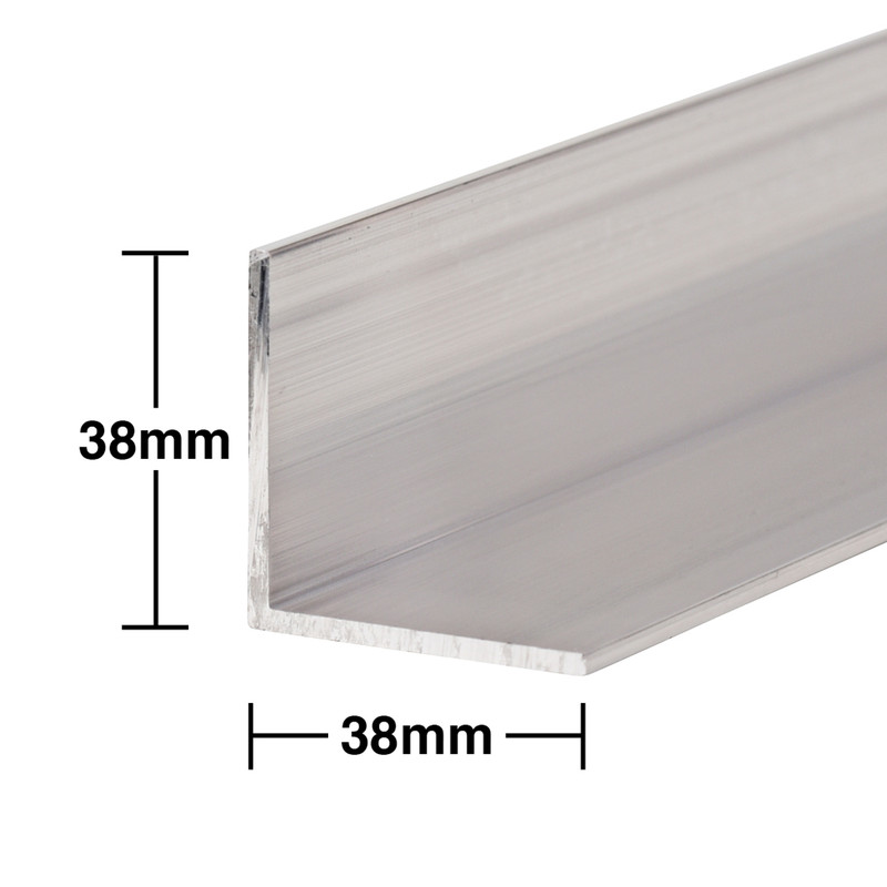 Aluminium Angle 38mm x 38mm