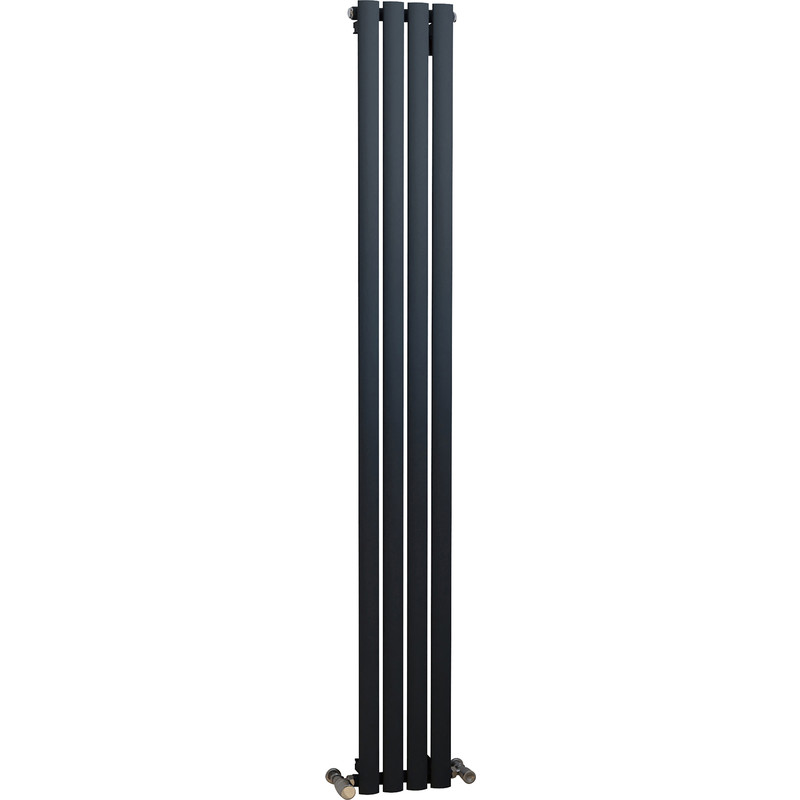 Ximax Bristol Designer Radiator 1800 x 236mm 1686Btu Single Anthracite