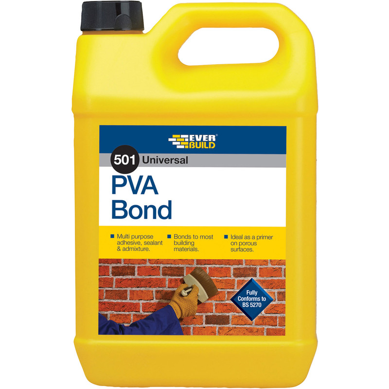 Everbuild 501 PVA Bonding Agent 5L