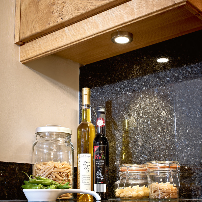 Sensio LED Low Voltage Round Under Cabinet Light 24V Warm White 80lm