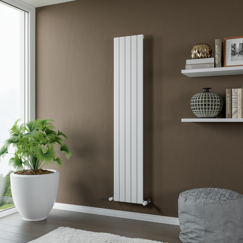 Ximax Durham Aluminium Designer Radiator 1800 x 345mm  2611Btu White