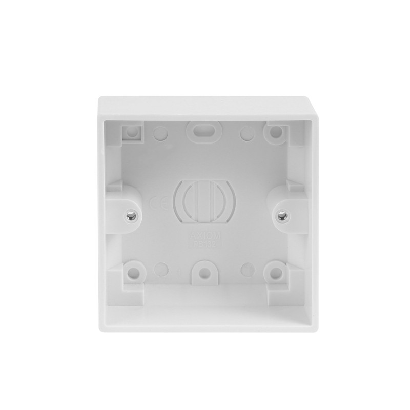 Axiom Pattress Box 1 Gang 32mm