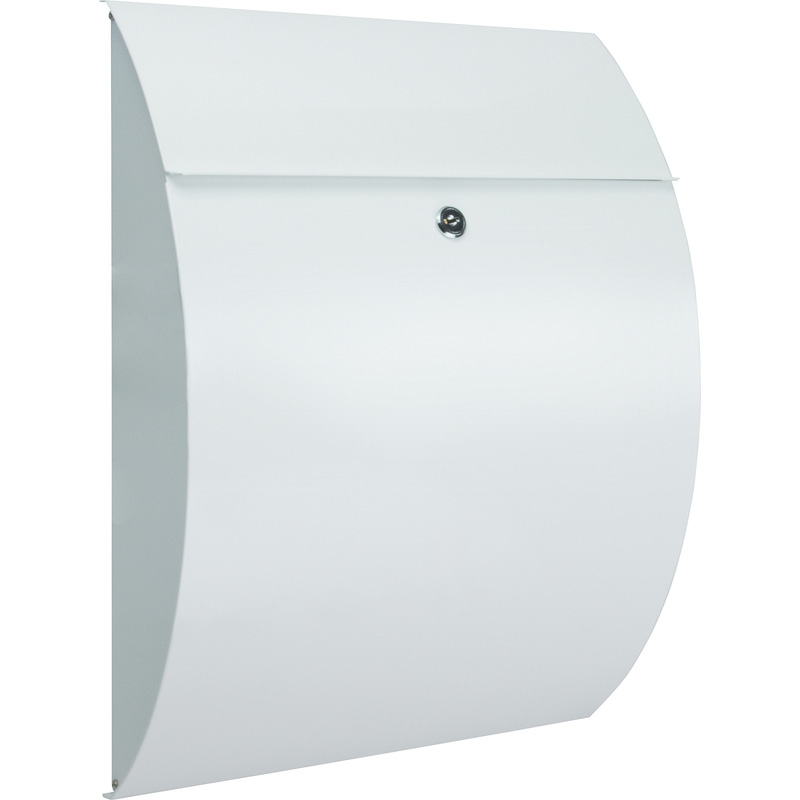 Burg-Wachter Riviera Post Box White